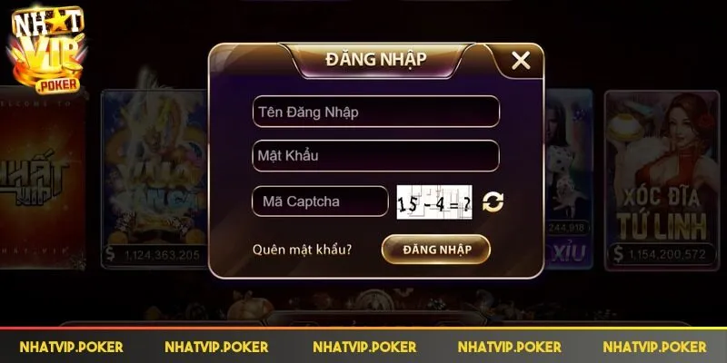 Đăng Nhập Nhatvip - Quy Trình Đăng Nhập Nhanh Và An Toàn 2 Cần điền chuẩn xác thông tin đăng nhập Nhatvip