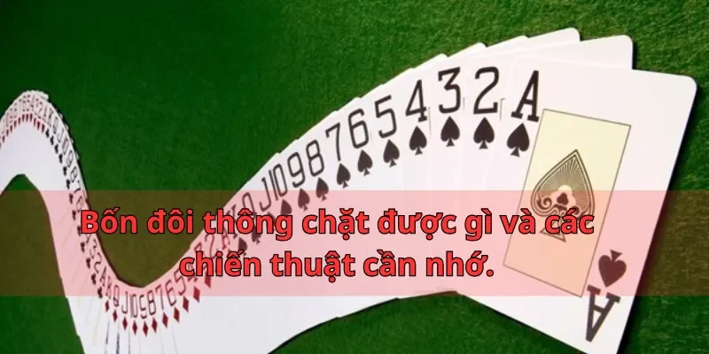 Bốn đôi thông chặt được gì và các chiến thuật cần nhớ.